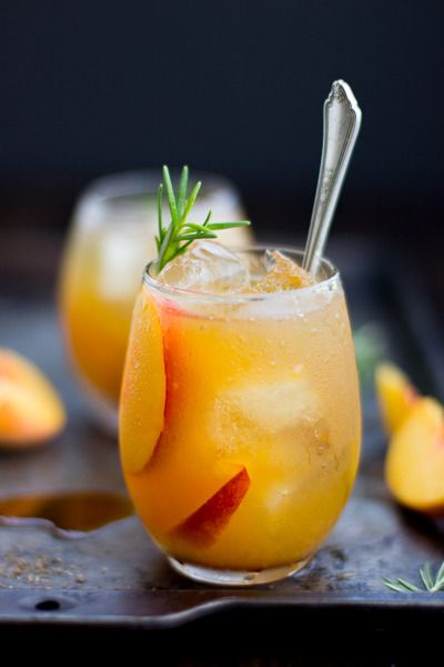 A peach cocktail & mocktail recipe to toast an endless summer.